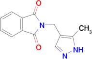2-[(5-methyl-1H-pyrazol-4-yl)methyl]-2,3-dihydro-1H-isoindole-1,3-dione