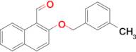 2-((3-Methylbenzyl)oxy)-1-naphthaldehyde