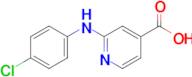 2-((4-Chlorophenyl)amino)isonicotinic acid