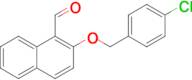 2-((4-Chlorobenzyl)oxy)-1-naphthaldehyde