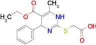 2-{[5-(ethoxycarbonyl)-6-methyl-4-phenyl-1,4-dihydropyrimidin-2-yl]sulfanyl}acetic acid