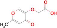 2-((6-Methyl-4-oxo-4H-pyran-3-yl)oxy)acetic acid