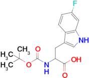 2-((Tert-butoxycarbonyl)amino)-3-(6-fluoro-1H-indol-3-yl)propanoic acid