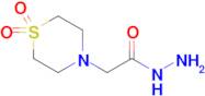 2-(1,1-Dioxidothiomorpholino)acetohydrazide