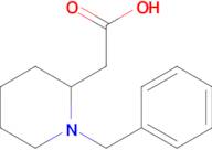 2-(1-Benzylpiperidin-2-yl)acetic acid