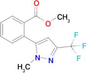 Methyl 2-(1-methyl-3-(trifluoromethyl)-1H-pyrazol-5-yl)benzoate