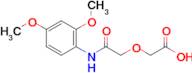 2-(2-((2,4-Dimethoxyphenyl)amino)-2-oxoethoxy)acetic acid