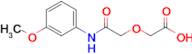 2-(2-((3-Methoxyphenyl)amino)-2-oxoethoxy)acetic acid