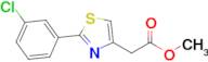 Methyl 2-(2-(3-chlorophenyl)thiazol-4-yl)acetate