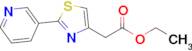 Ethyl 2-(2-(pyridin-3-yl)thiazol-4-yl)acetate