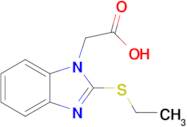 2-(2-(Ethylthio)-1H-benzo[d]imidazol-1-yl)acetic acid