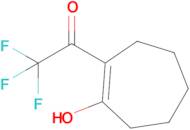 2,2,2-trifluoro-1-(2-hydroxycyclohept-1-en-1-yl)ethan-1-one