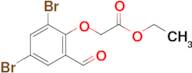 Ethyl 2-(2,4-dibromo-6-formylphenoxy)acetate