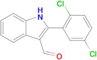 2-(2,5-Dichlorophenyl)-1H-indole-3-carbaldehyde