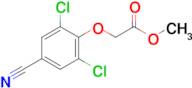 Methyl 2-(2,6-dichloro-4-cyanophenoxy)acetate