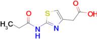 2-(2-Propionamidothiazol-4-yl)acetic acid