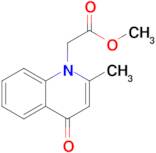 Methyl 2-(2-methyl-4-oxoquinolin-1(4H)-yl)acetate