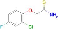 2-(2-Chloro-4-fluorophenoxy)ethanethioamide