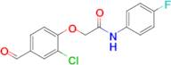 2-(2-Chloro-4-formylphenoxy)-N-(4-fluorophenyl)acetamide