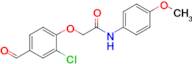 2-(2-Chloro-4-formylphenoxy)-N-(4-methoxyphenyl)acetamide