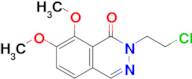 2-(2-Chloroethyl)-7,8-dimethoxyphthalazin-1(2H)-one