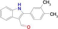 2-(3,4-Dimethylphenyl)-1H-indole-3-carbaldehyde