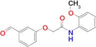 2-(3-Formylphenoxy)-N-(2-methoxyphenyl)acetamide