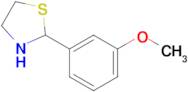 2-(3-Methoxyphenyl)thiazolidine