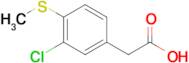 2-(3-Chloro-4-(methylthio)phenyl)acetic acid