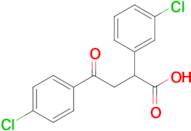 2-(3-Chlorophenyl)-4-(4-chlorophenyl)-4-oxobutanoic acid