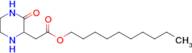 Decyl 2-(3-oxopiperazin-2-yl)acetate