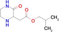 Isobutyl 2-(3-oxopiperazin-2-yl)acetate