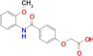 2-(4-((2-Methoxyphenyl)carbamoyl)phenoxy)acetic acid