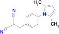 2-(4-(2,5-Dimethyl-1H-pyrrol-1-yl)benzyl)malononitrile