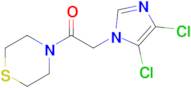 2-(4,5-Dichloro-1H-imidazol-1-yl)-1-thiomorpholinoethan-1-one