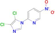 2-(4,5-Dichloro-1H-imidazol-1-yl)-5-nitropyridine