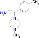 2-(4-Methylpiperazin-1-yl)-2-(p-tolyl)ethan-1-amine