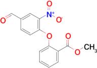 Methyl 2-(4-formyl-2-nitrophenoxy)benzoate