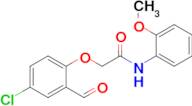 2-(4-Chloro-2-formylphenoxy)-N-(2-methoxyphenyl)acetamide