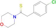 2-(4-Chlorophenyl)-1-morpholinoethane-1-thione