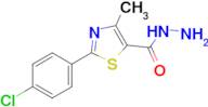 2-(4-Chlorophenyl)-4-methylthiazole-5-carbohydrazide