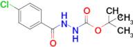 Tert-butyl 2-(4-chlorobenzoyl)hydrazine-1-carboxylate