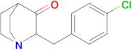 2-(4-Chlorobenzyl)quinuclidin-3-one