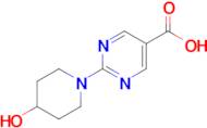 2-(4-Hydroxypiperidin-1-yl)pyrimidine-5-carboxylic acid