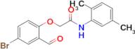 2-(4-Bromo-2-formylphenoxy)-N-(2,5-dimethylphenyl)acetamide