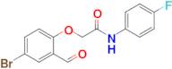 2-(4-Bromo-2-formylphenoxy)-N-(4-fluorophenyl)acetamide