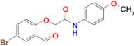 2-(4-Bromo-2-formylphenoxy)-N-(4-methoxyphenyl)acetamide