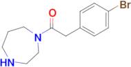 2-(4-Bromophenyl)-1-(1,4-diazepan-1-yl)ethan-1-one