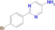 2-(4-Bromophenyl)pyrimidin-5-amine