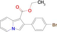 Ethyl 2-(4-bromophenyl)indolizine-1-carboxylate